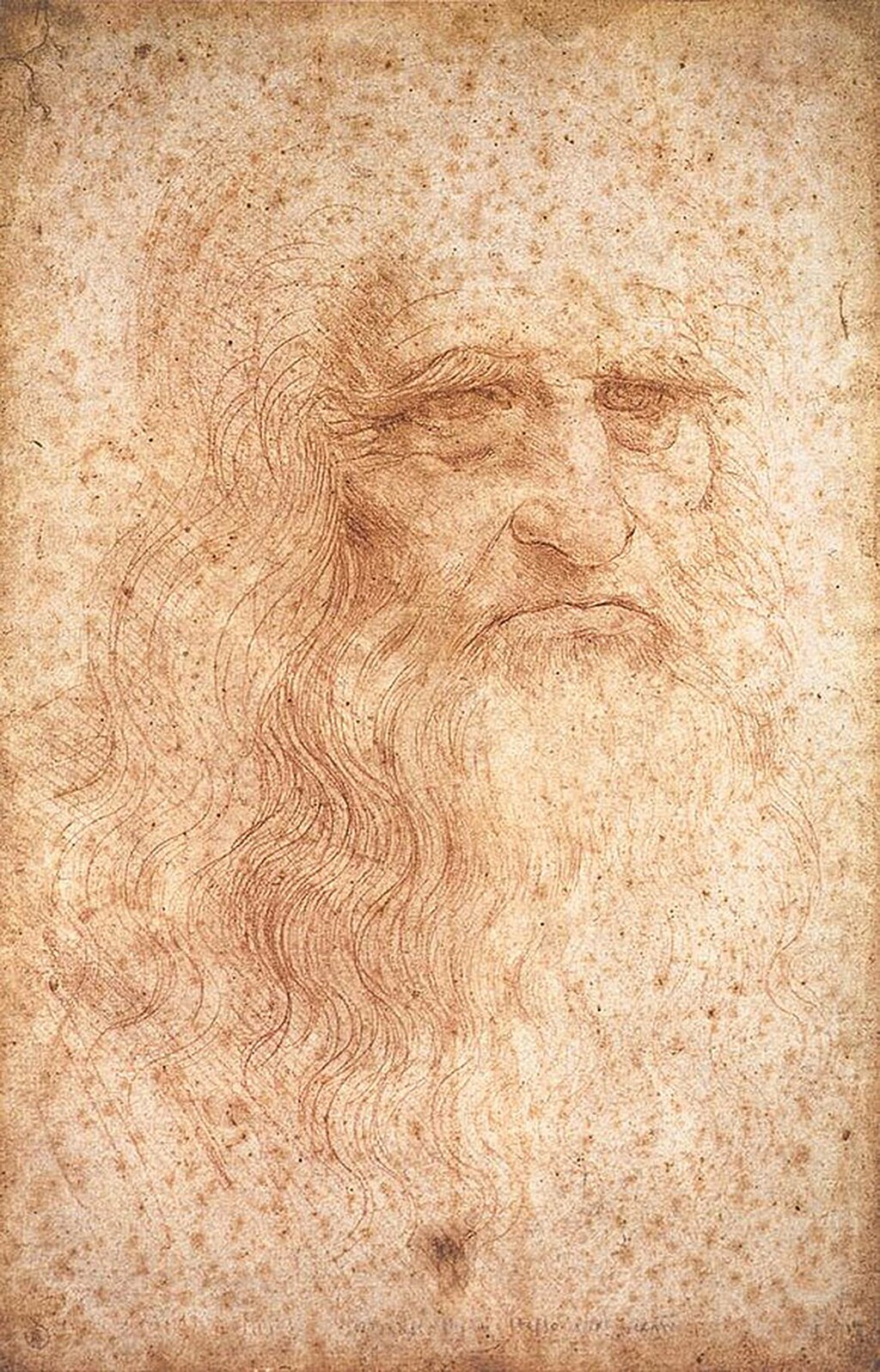 Figure 19: (R3_13) Leonardo da Vinci, Self-portrait, Royal Library, Turin