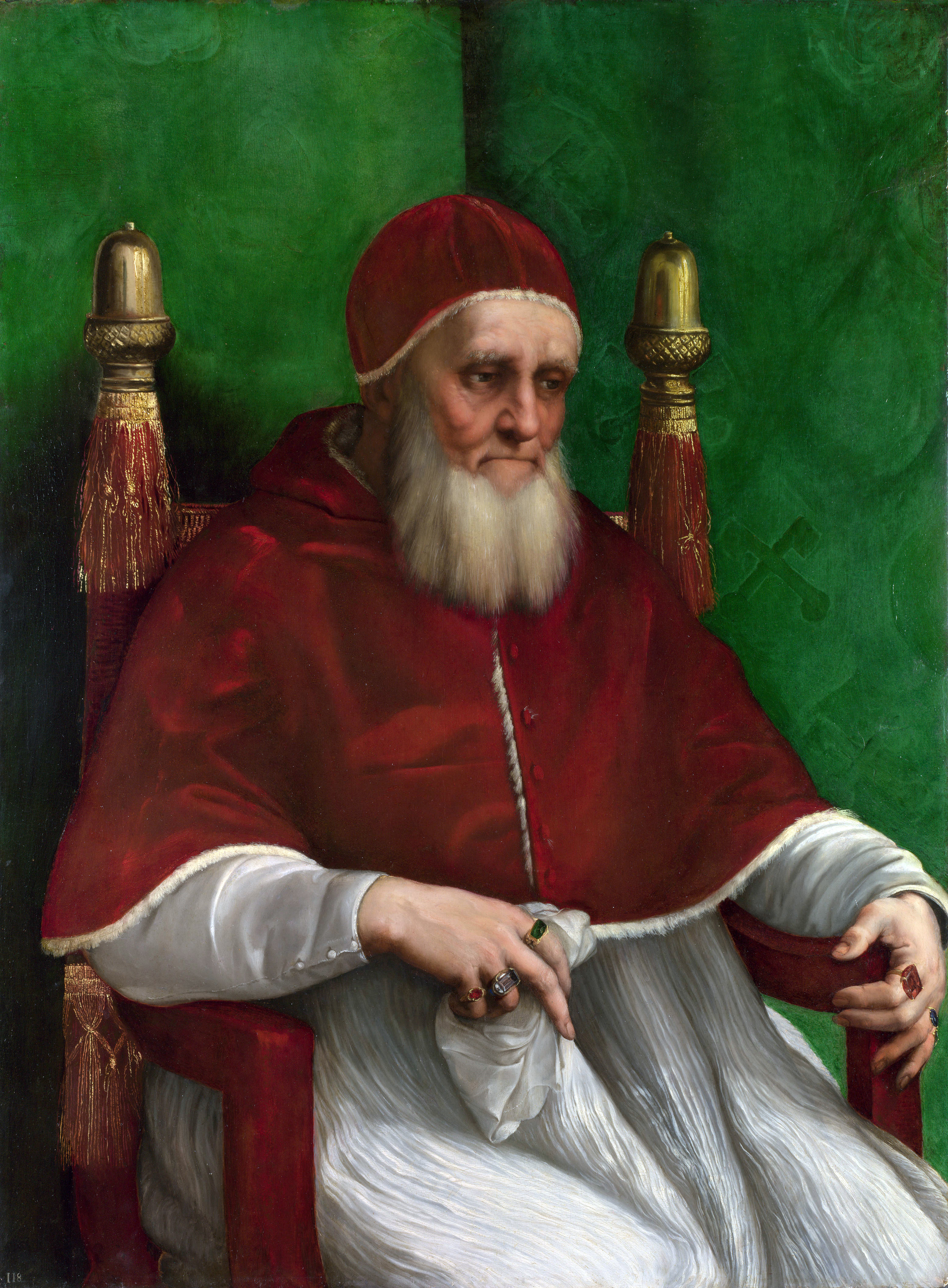 Figure 28: (R3_19) Raphael, Julius II, National Gallery