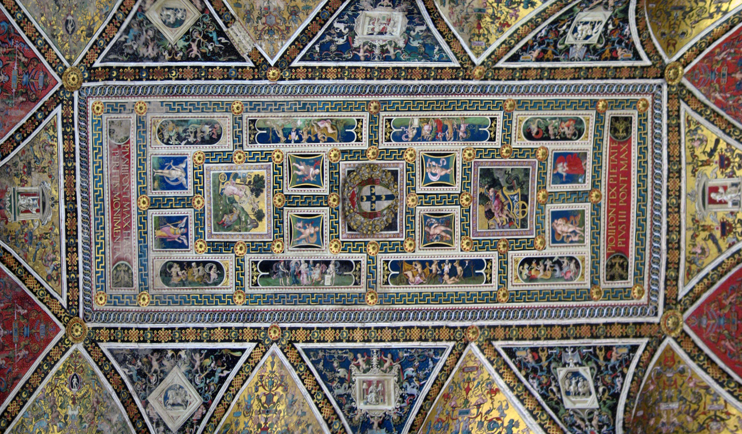 Figure 41: (R3_30) Ceiling of Biblioteca Piccolomini