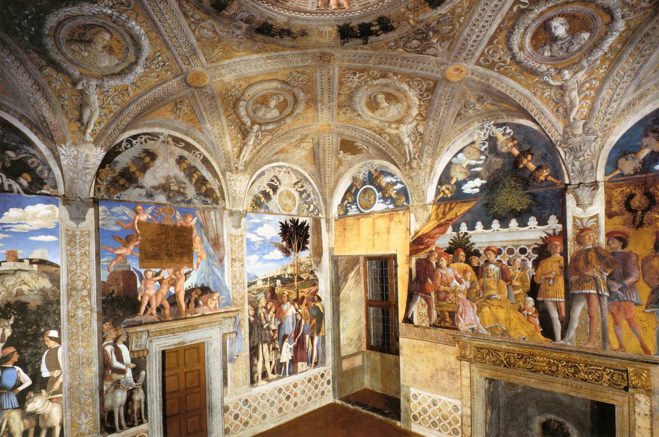 Figure 44: (R3_32) Mantegna, frescos in the Camera degli Sposi, Palazzo Ducale, Mantua