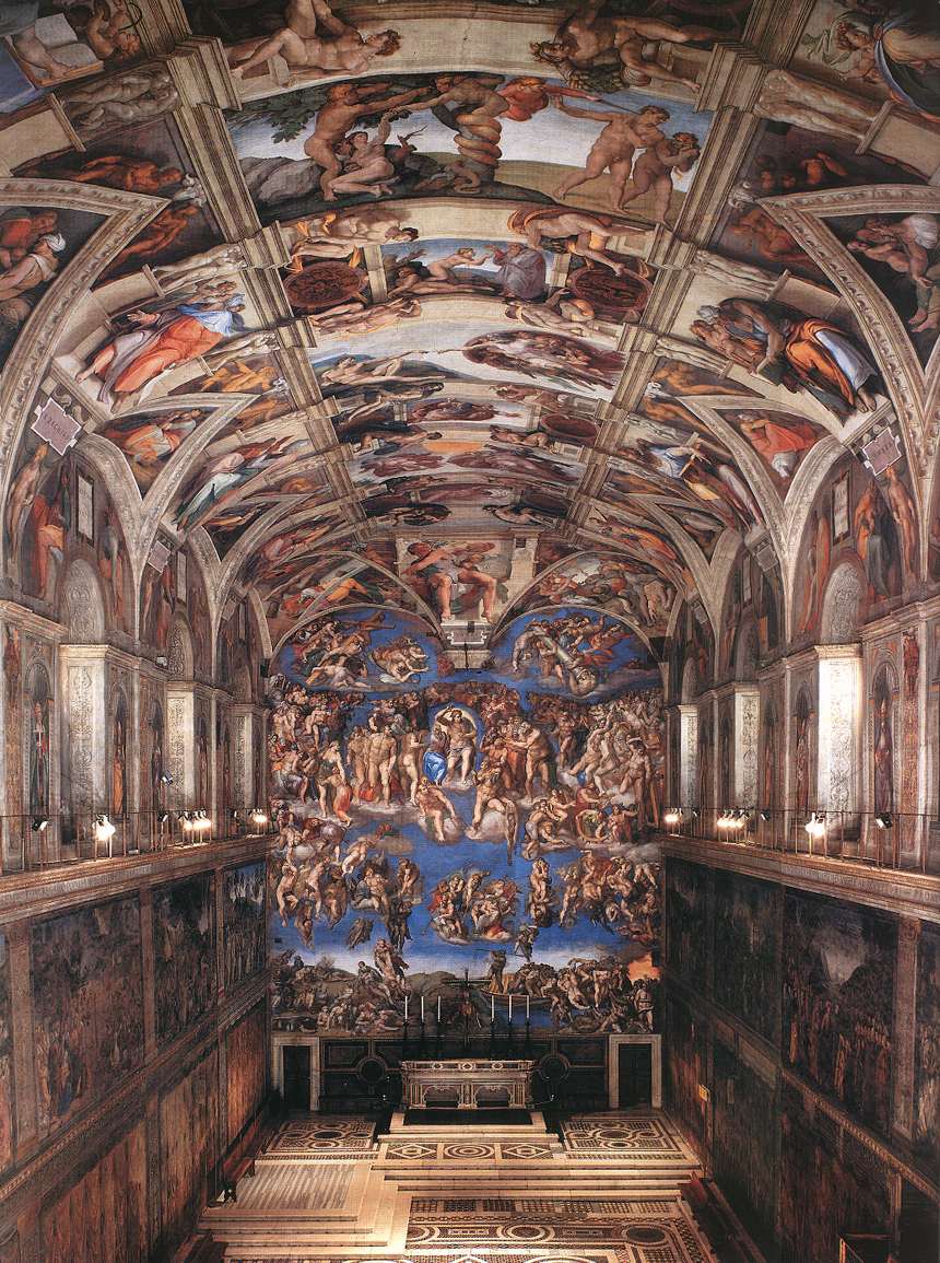 Figure 48: (R3_36) Sistine Chapel interior