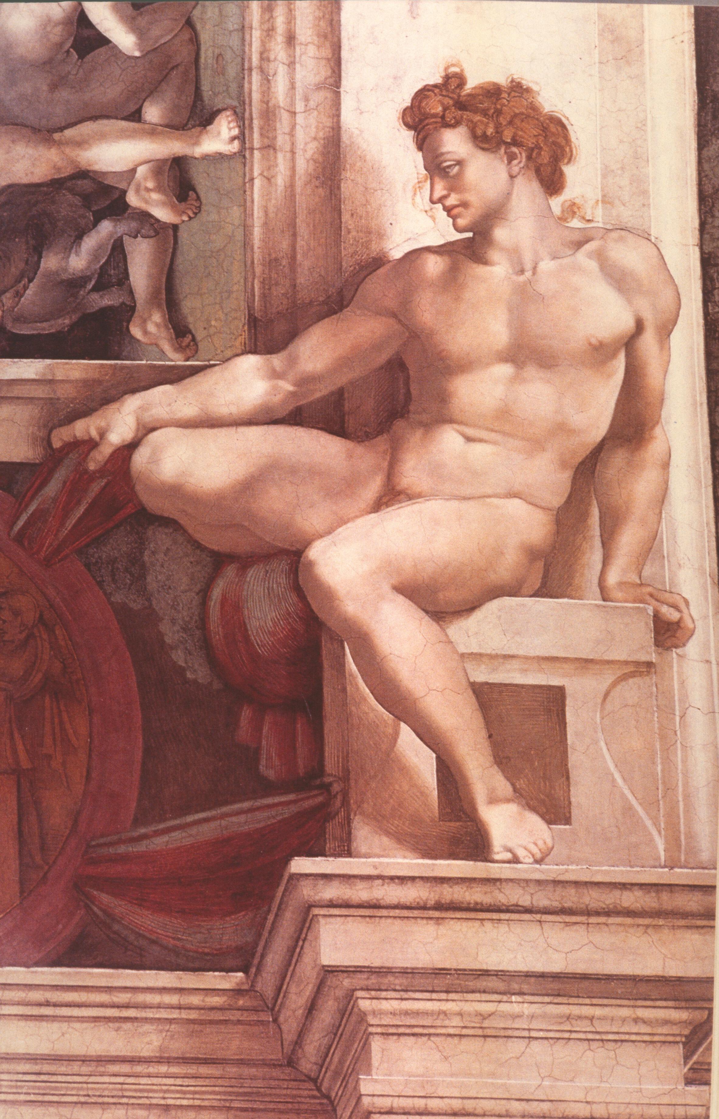 Figure 68: (R3_51) Michelangelo, Ignudo