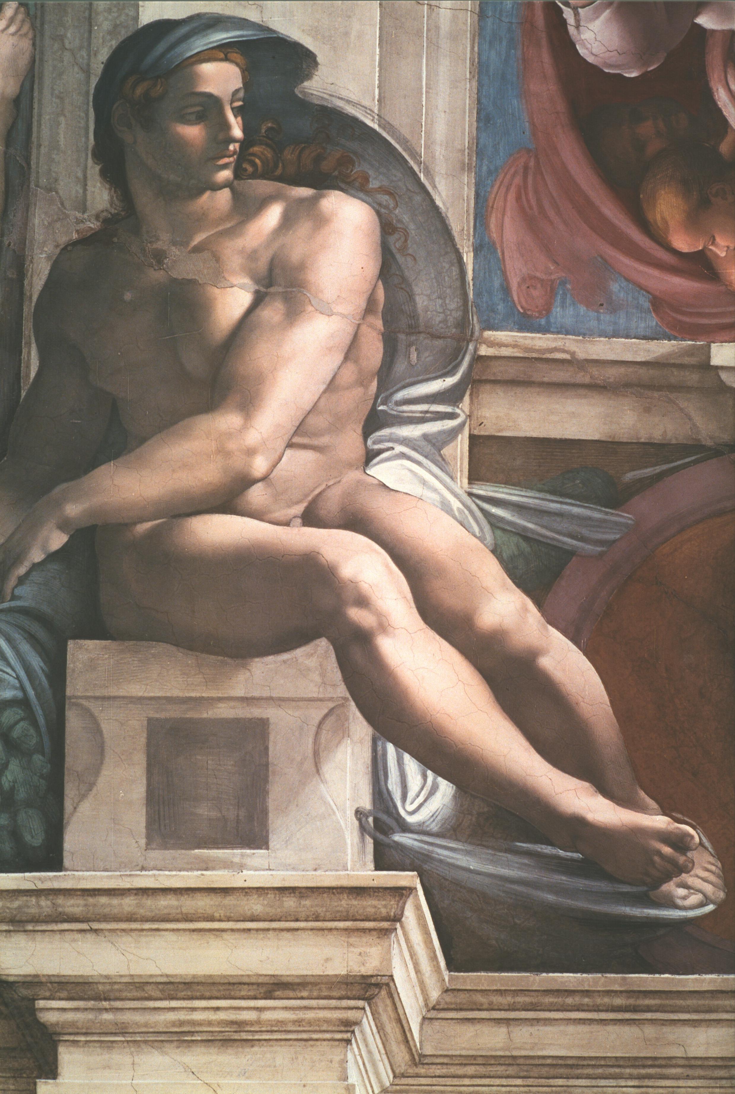 Figure 71: (R3_53) Michelangelo, Ignudo