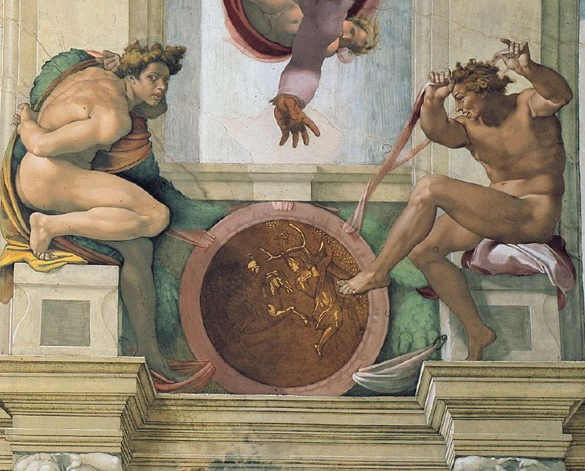 Figure 73: (R3_54) Michelangelo, Ignudi