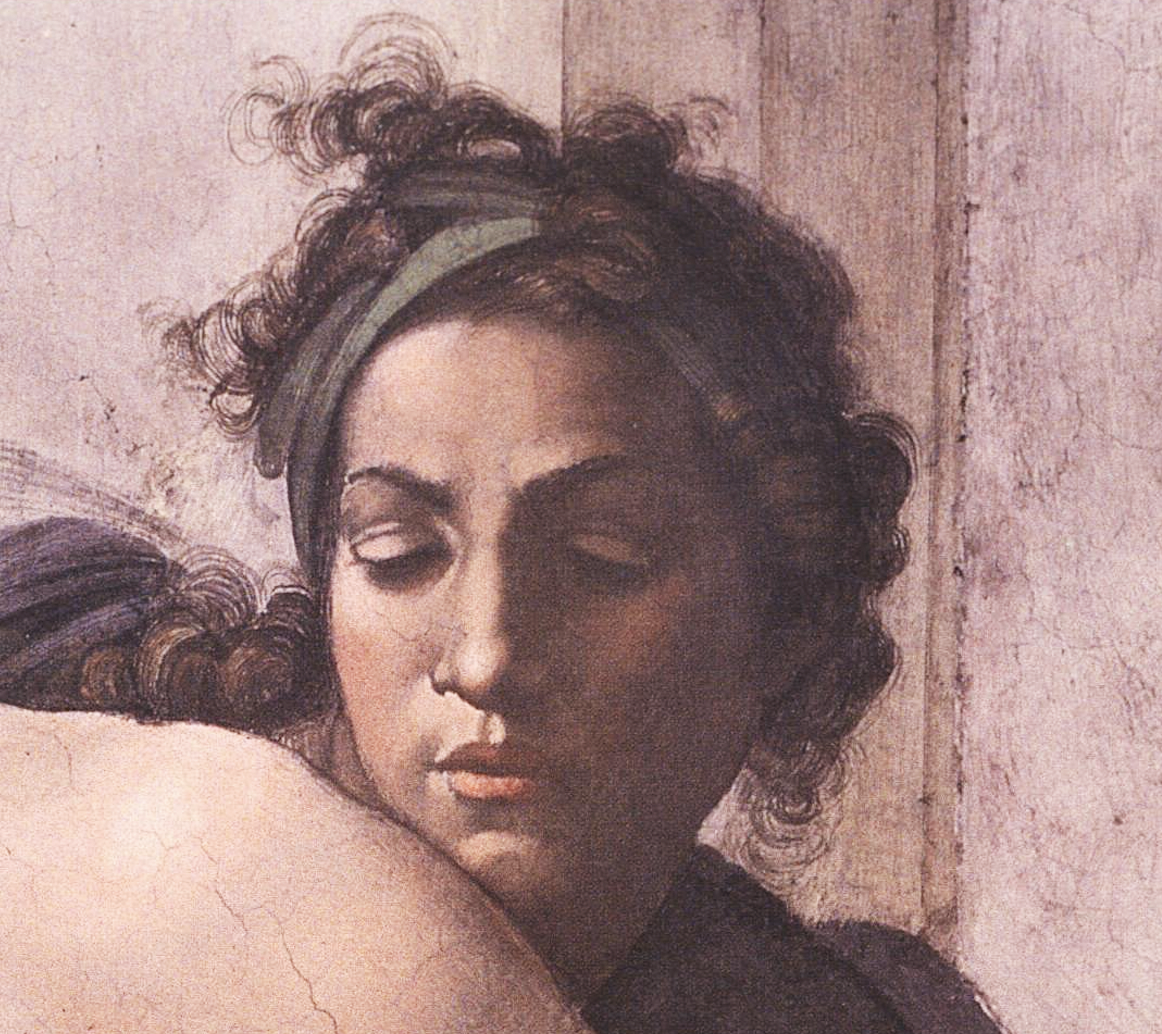 Figure 77: (R3_58) Michelangelo, Detail of Ignudo
