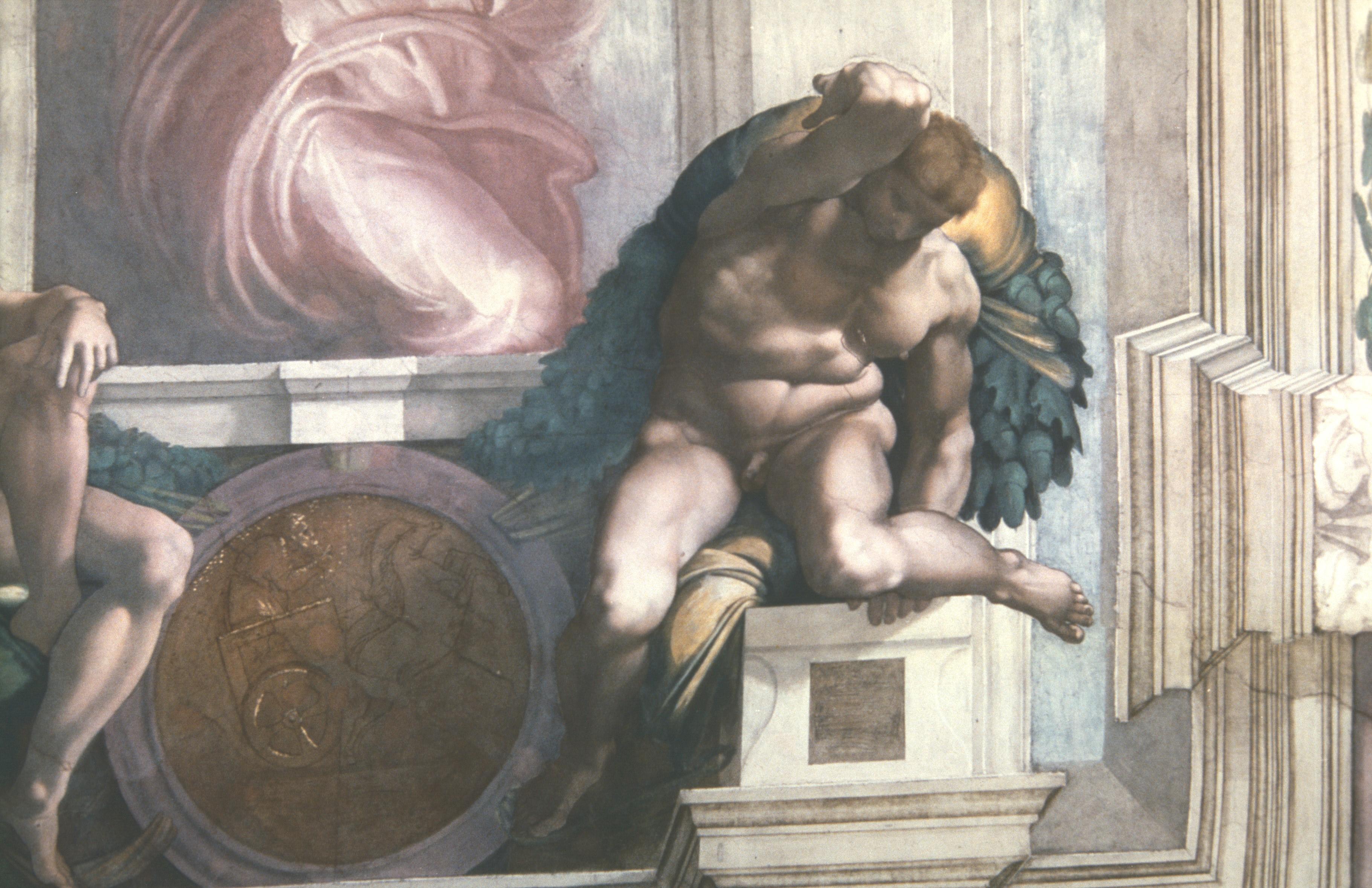 Figure 79: (R3_60) Michelangelo, Ignudo