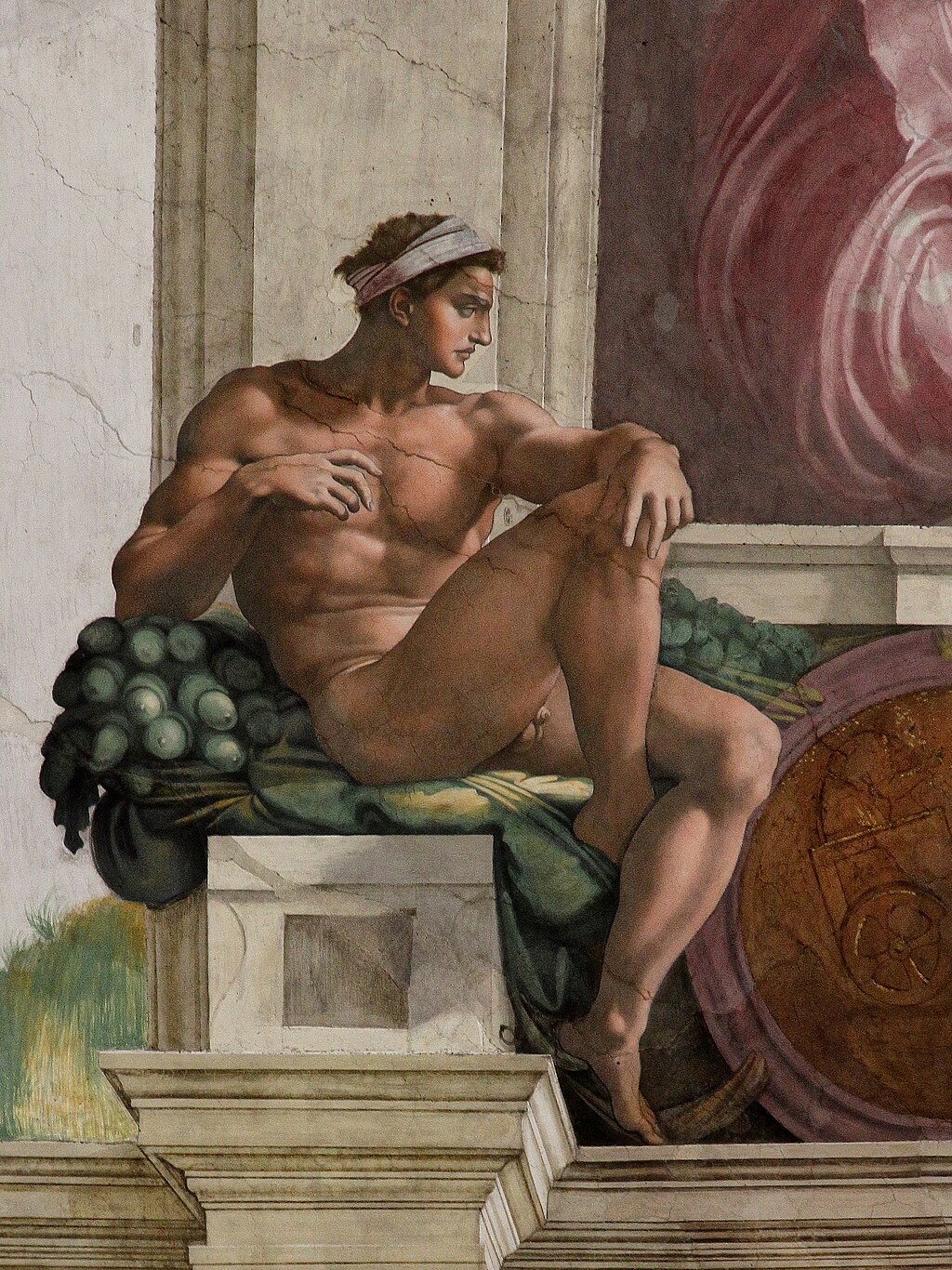 Figure 80: (R3_61) Michelangelo, Ignudo
