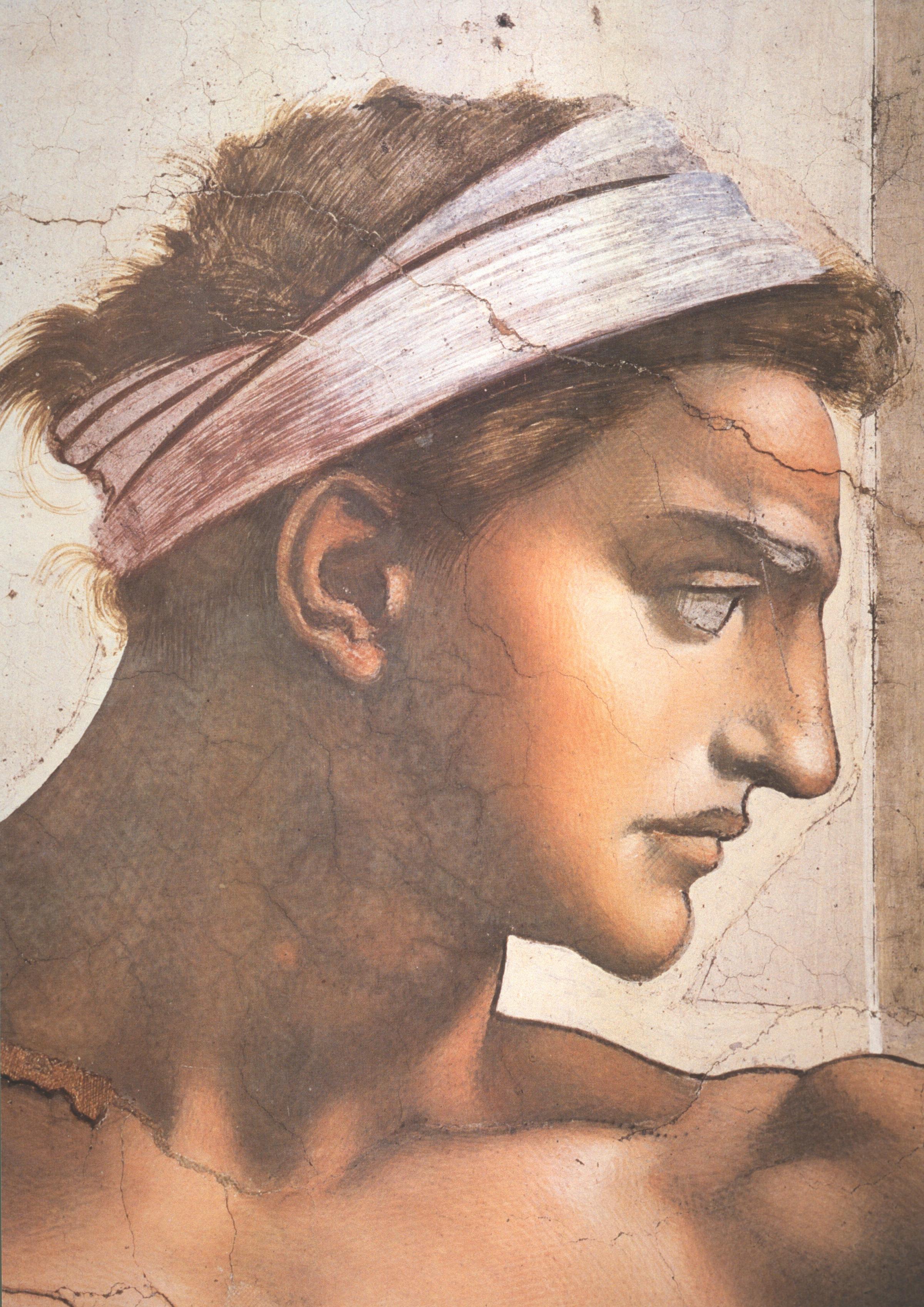 Figure 81: (R3_62) Michelangelo, Detail of Ignudo