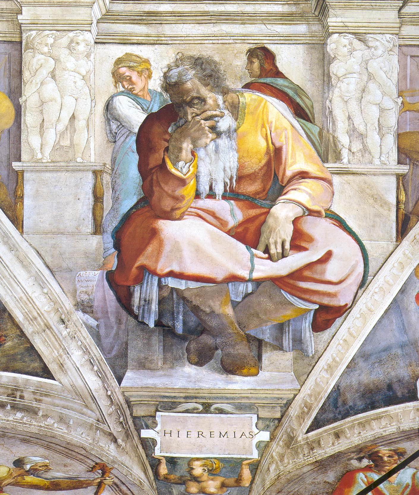 Figure 93: (R3_72) Michelangelo, Prophet Jeremiah