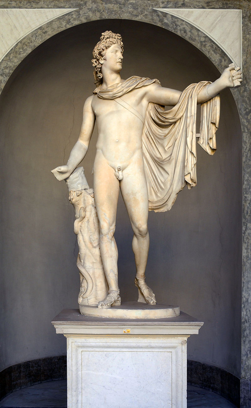 Figure 13: (R3_8a) The Apollo Belvedere, Vatican Museums