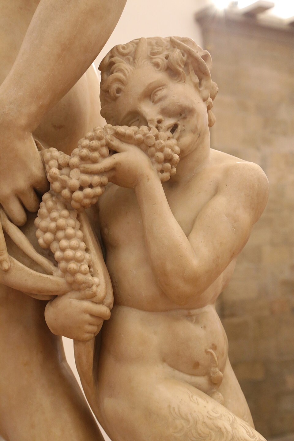 Figure 14: (R3_8c) Detail from Michelangelo, Bacchus