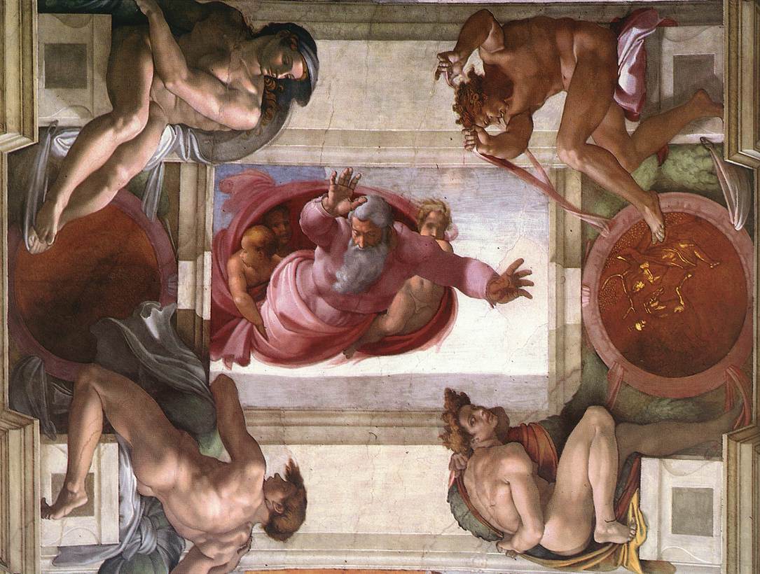 Figure 20: (R4_17) Scene 3 of Sistine Chapel ceiling