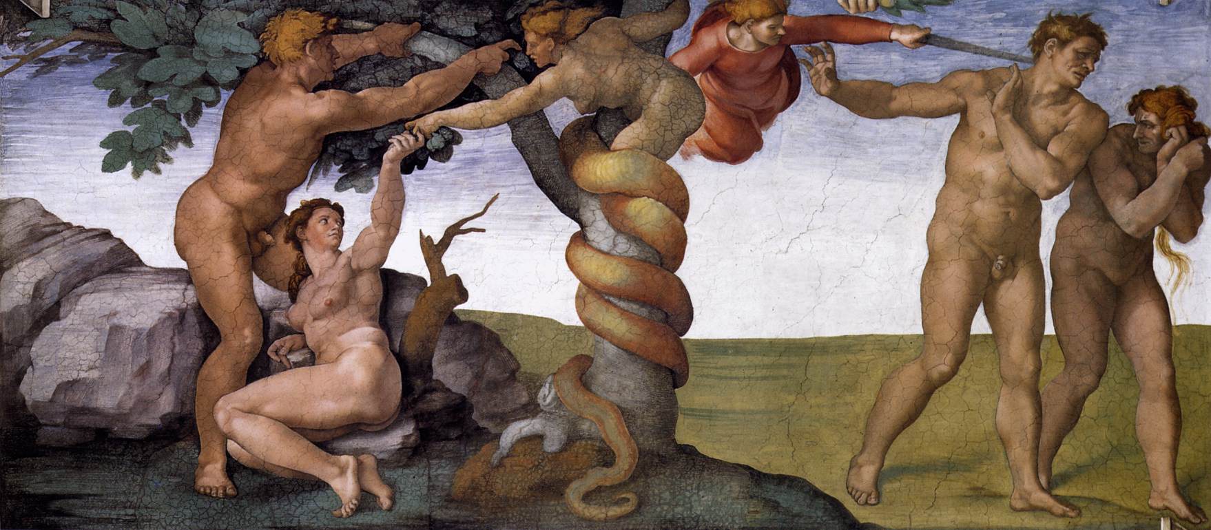 Figure 34: (R4_29) Scene 6 of Sistine Chapel ceiling