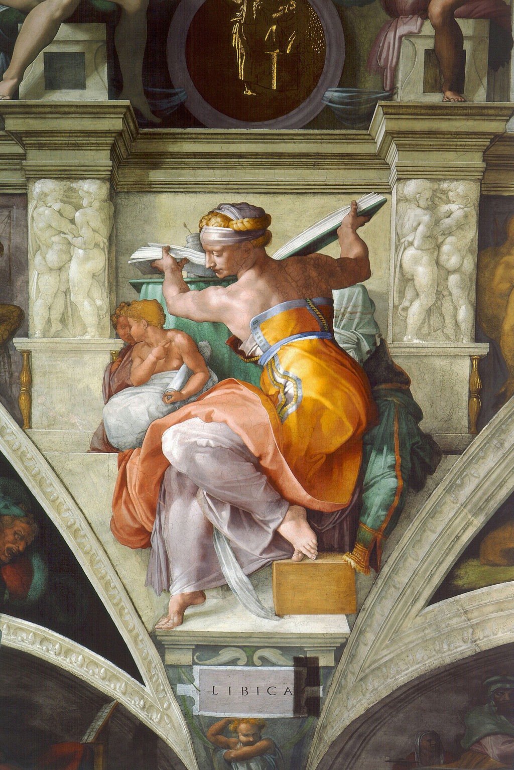 Figure 4: (R4_4) Michelangelo, Libyan Sibyl