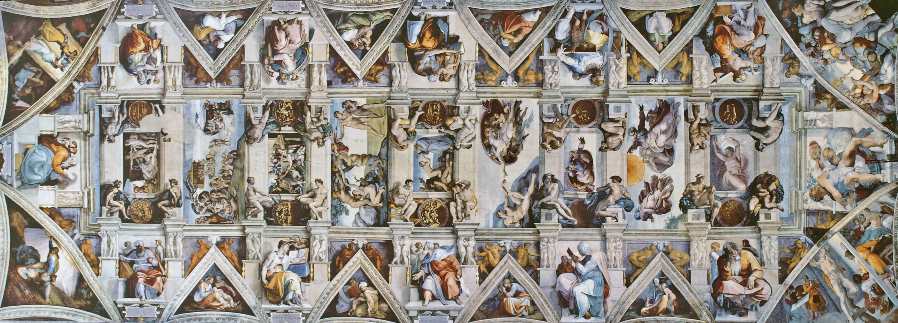 Figure 54: (R4_47) Ceiling of Sistine Chapel