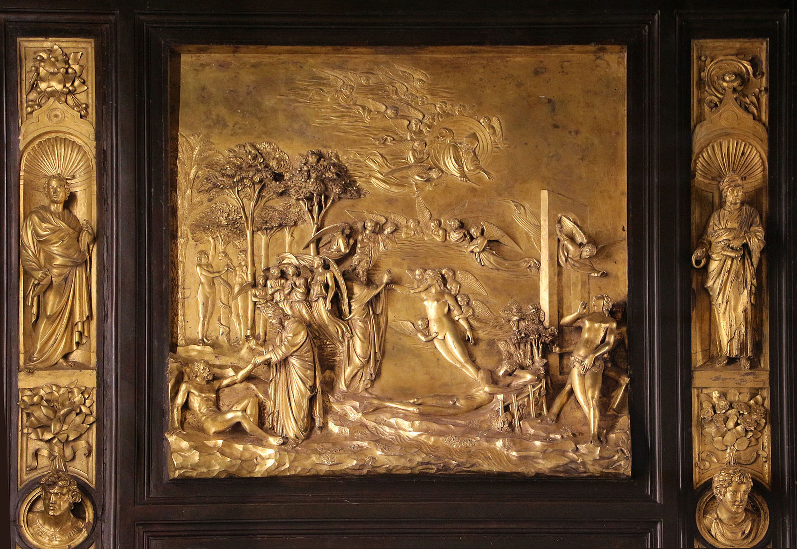 Figure 8: (R4_7) First panel of Ghiberti, Gates of Paradise