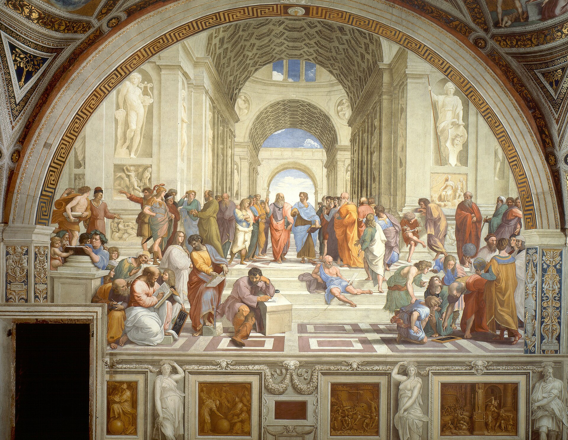 Figure 31: (R5_22) Raphael, School of Athens, Vatican Museums
