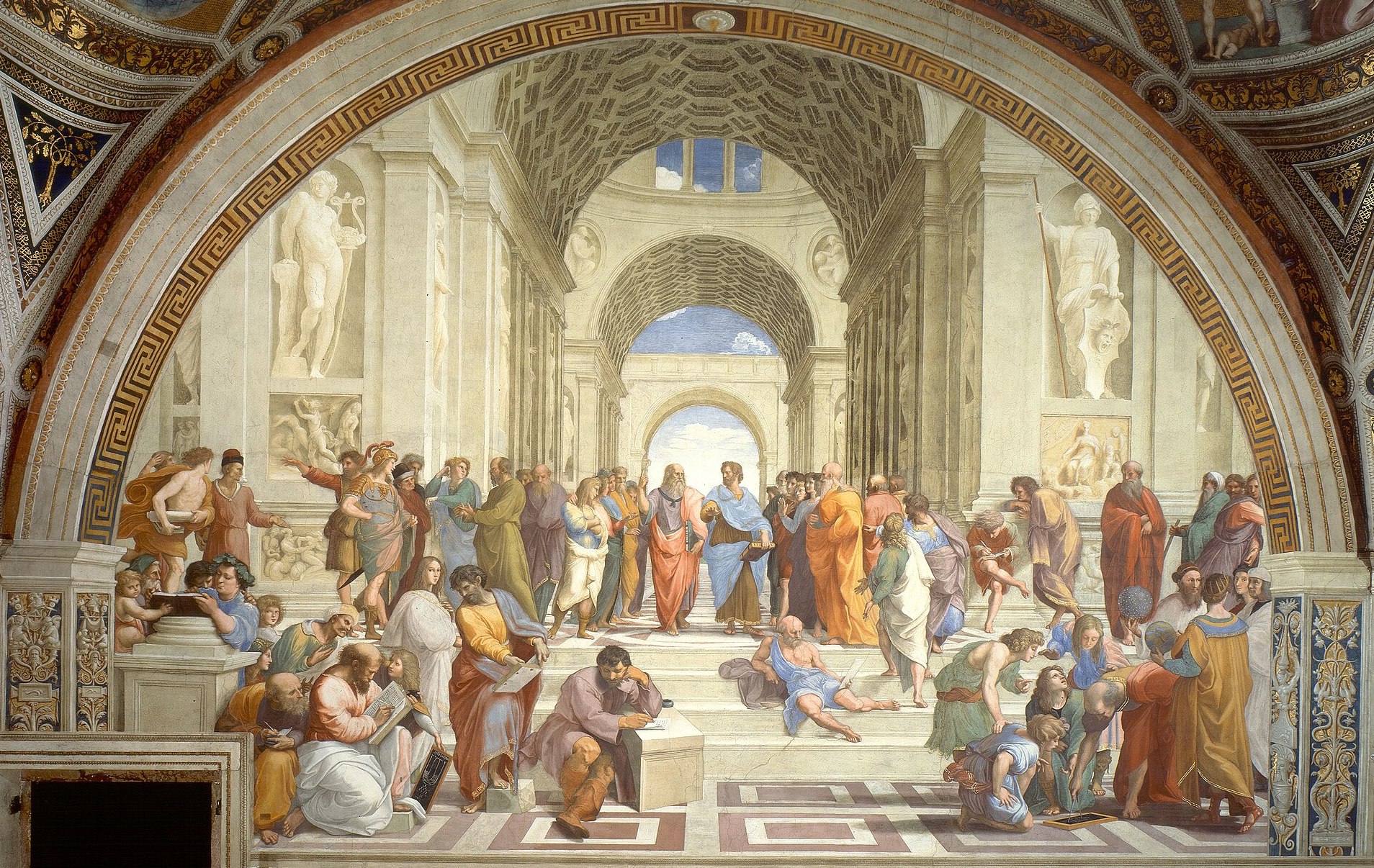 Figure 81: (R5_22a) Raphael, School of Athens, Vatican Museums