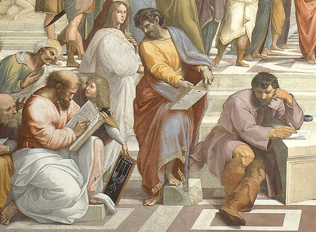 Figure 32: (R5_23) Detail from Raphael, School of Athens