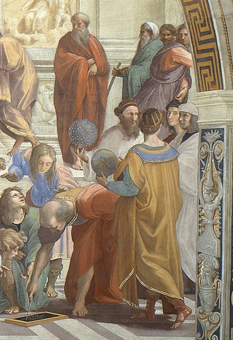 Figure 33: (R5_24) Detail from Raphael, School of Athens