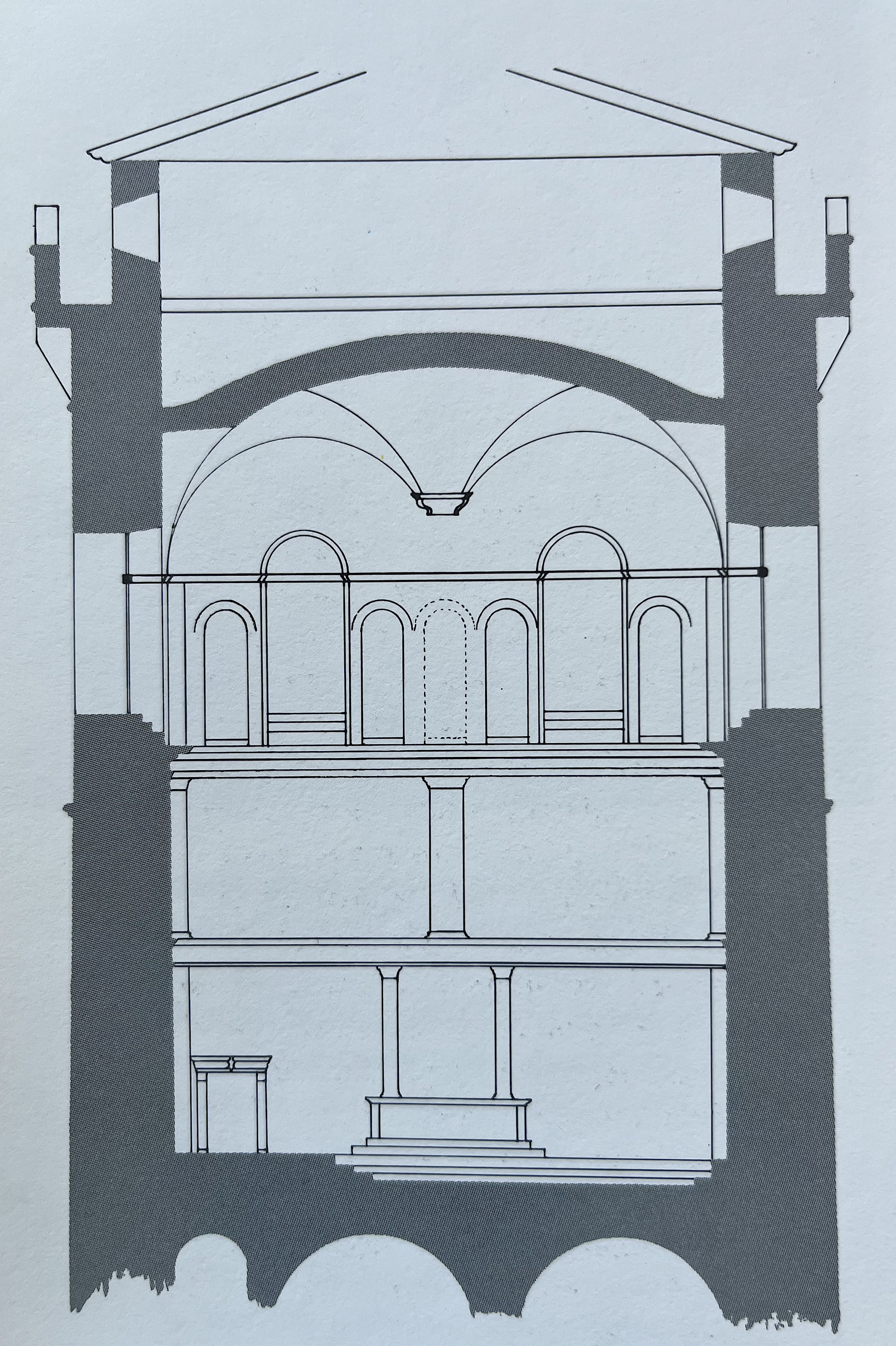 Figure 44: (R5_34) Diagram of the altar wall, Sistine Chapel
