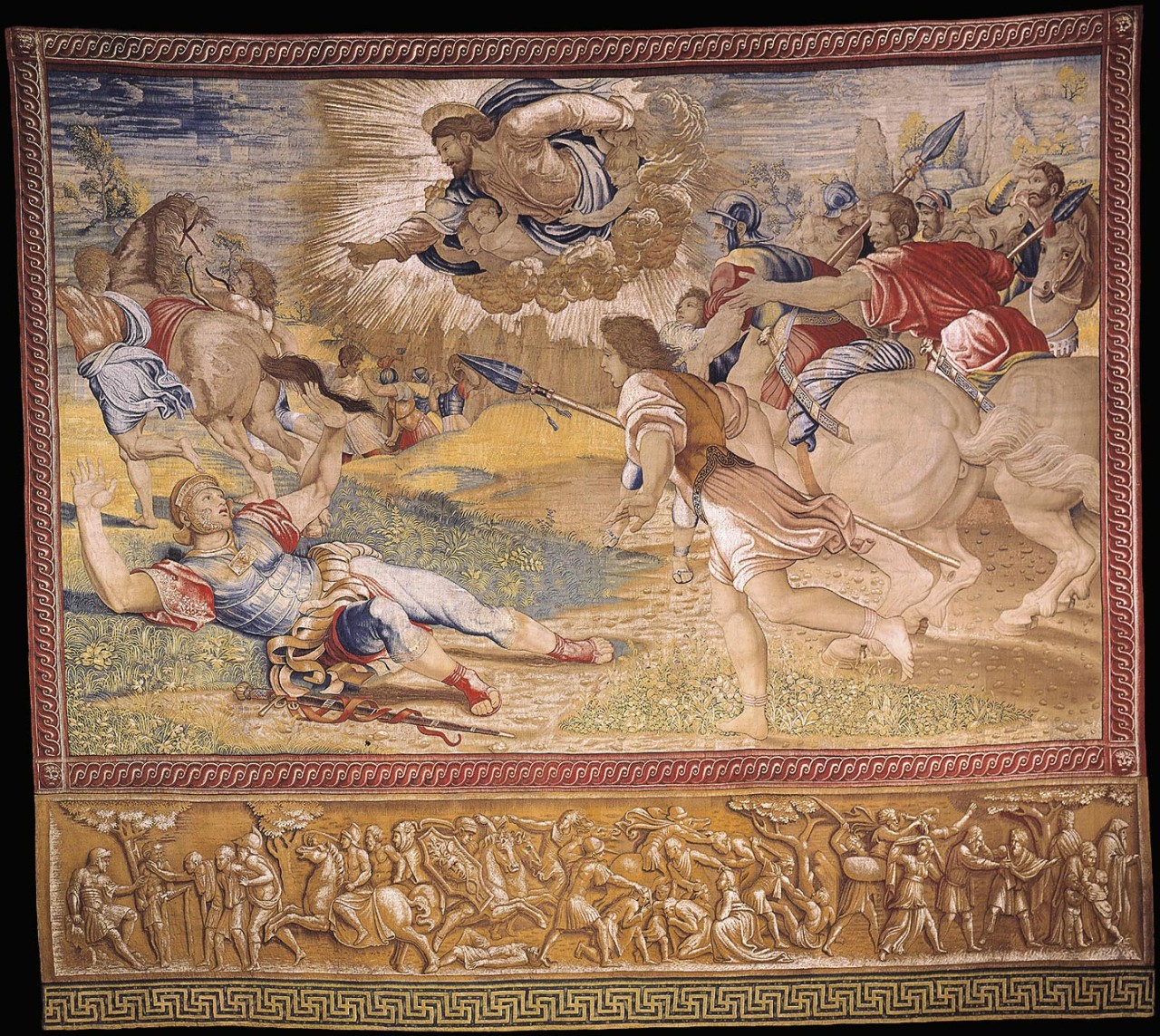 Figure 64: (R5_50) Pieter van Aelst, Tapestry of The Conversion of Saul, Vatican Museums