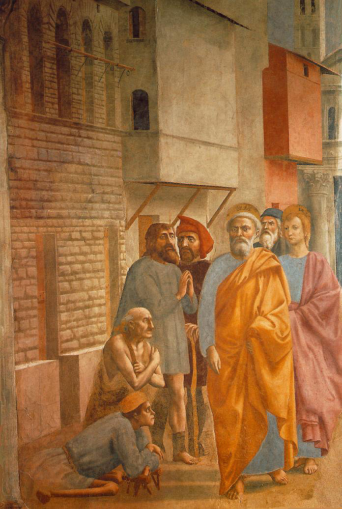 Figure 67: (R5_53) Detail from Masaccio, Fresco in the Brancacci Chapel, Santa Maria del Carmine