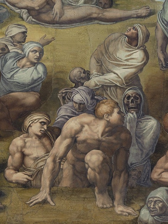 Figure 21: (R6_16a) Detail from The Last Judgement