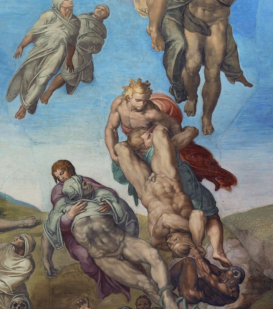 Figure 22: (R6_16b) Detail from The Last Judgement