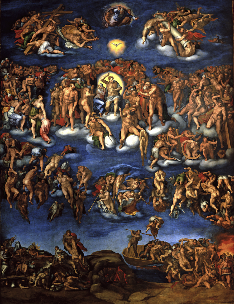 Figure 28: (R6_22) Marcello Venusti, Copy of The Last Judgement, Capodimonte Museum