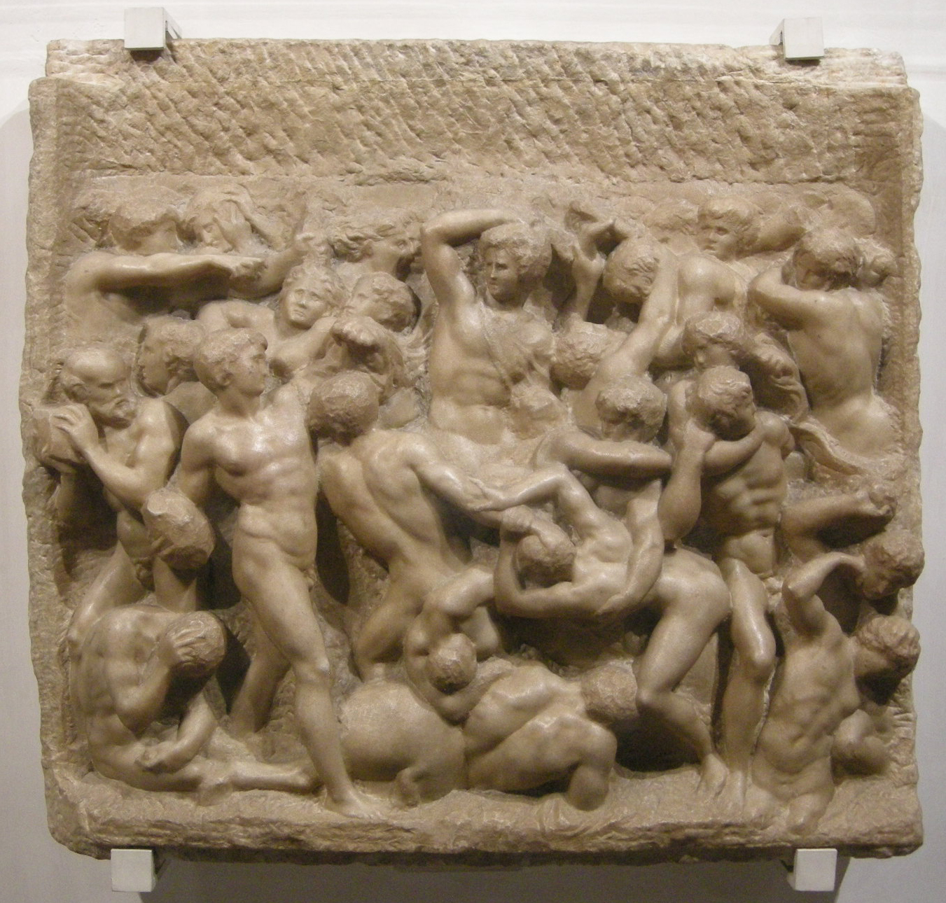 Figure 76: (R6_59) Michelangelo, Battle of the Centaurs, Casa Buonarotti