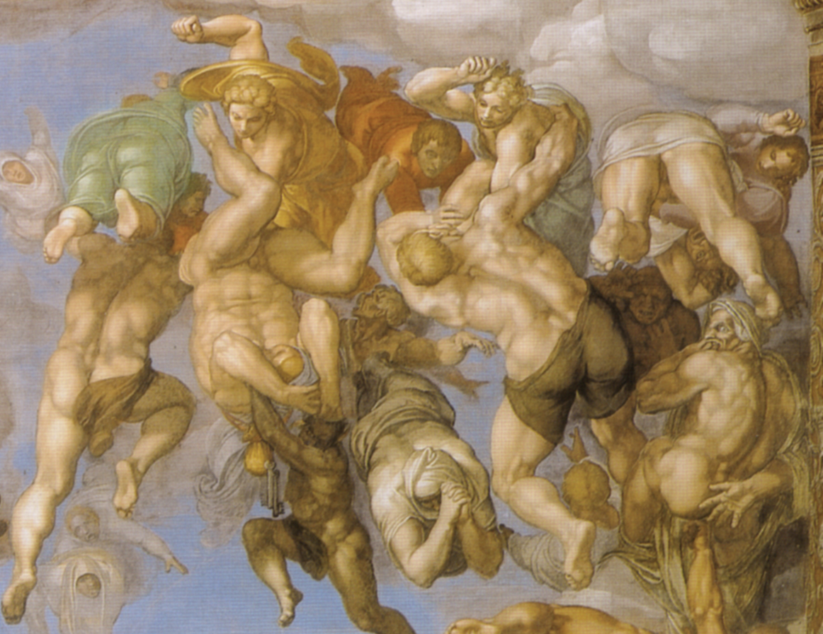 Figure 77: (R6_59a) Detail from The Last Judgement