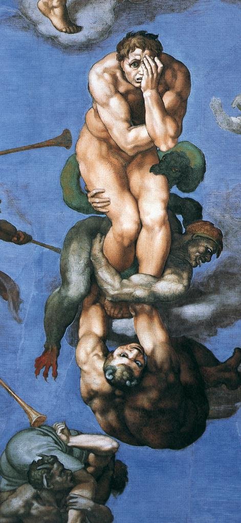 Figure 85: (R6_68) Detail from The Last Judgement