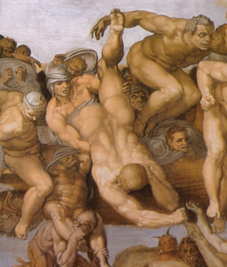 Figure 88: (R6_71b) Details from The Last Judgement