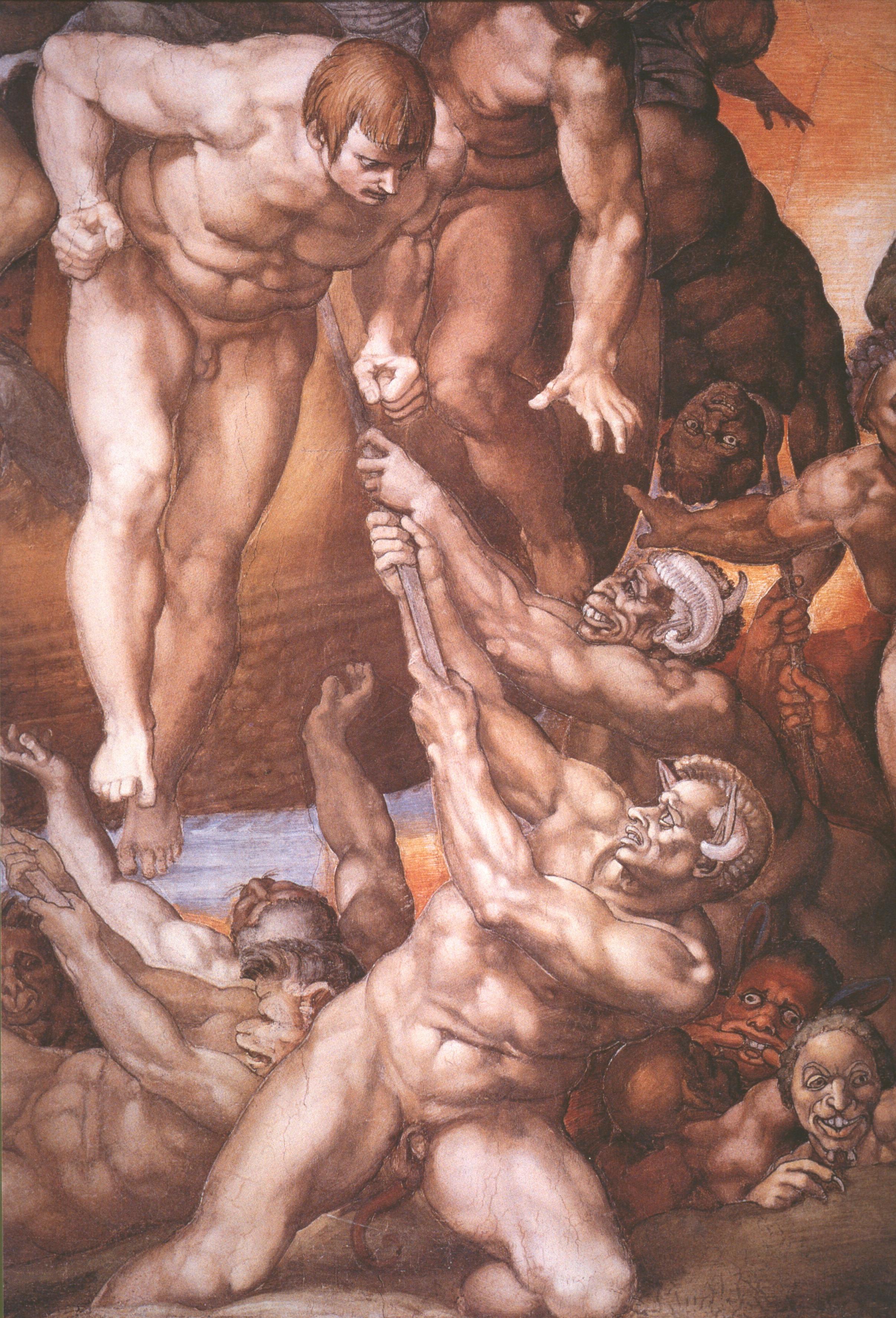 Figure 89: (R6_72a) Detail from The Last Judgement