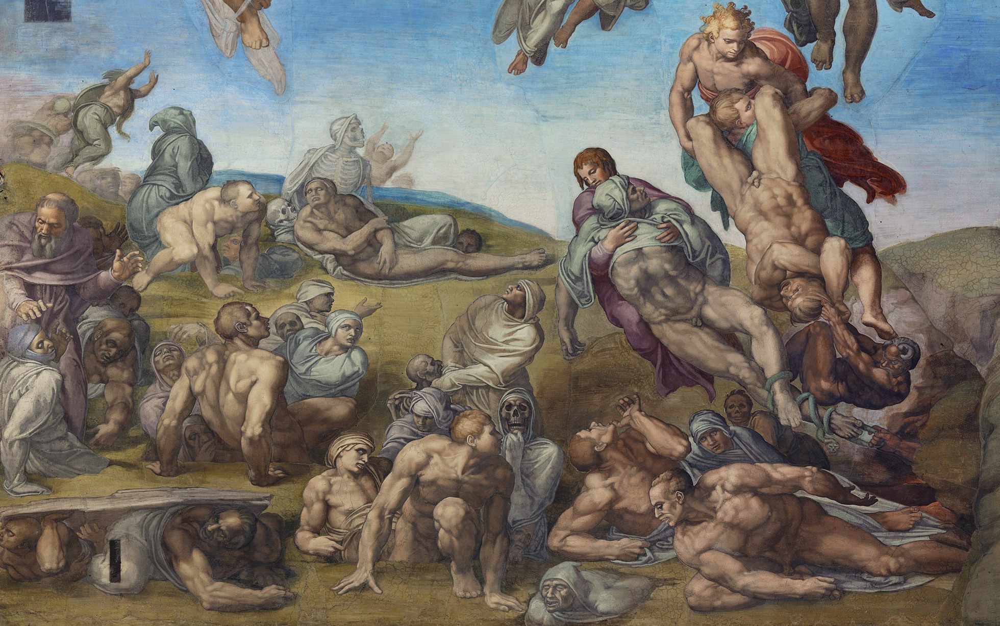 Figure 91: (R6_73) Detail from The Last Judgement