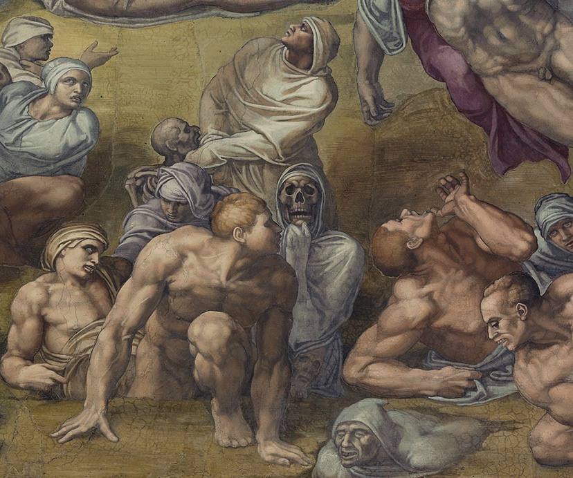 Figure 92: (R6_74) Detail from The Last Judgement