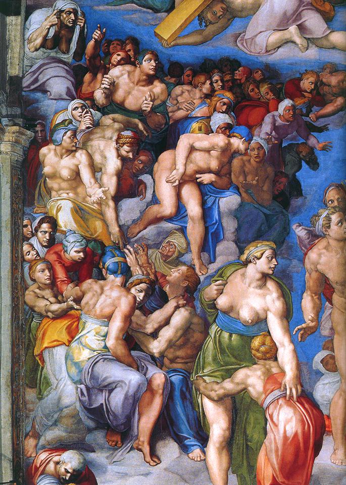 Figure 104: (R6_85) Detail from The Last Judgement