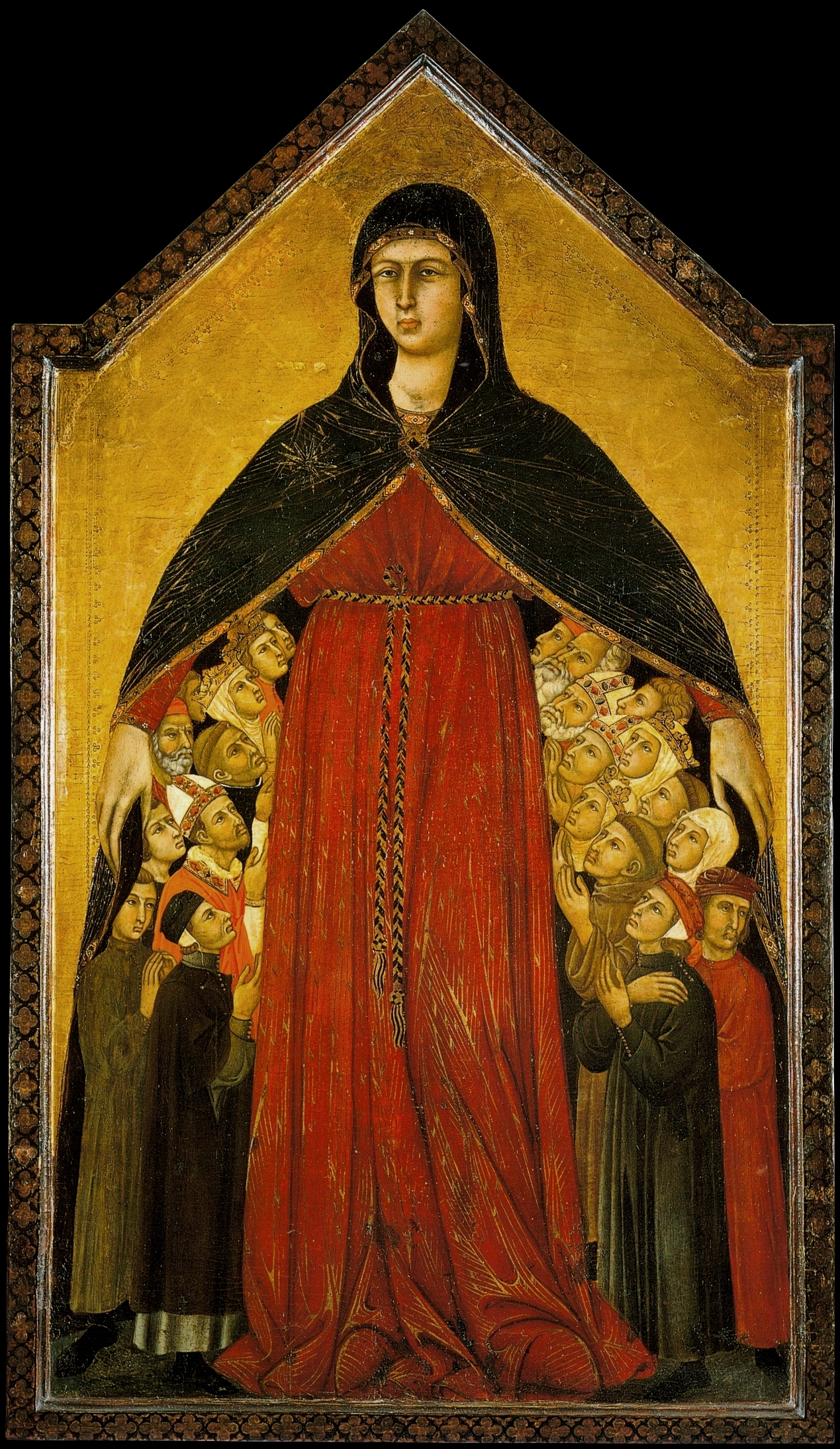 Figure 36: (S1_26) Simone Martini, Madonna of Mercy, Pinacoteca Siena