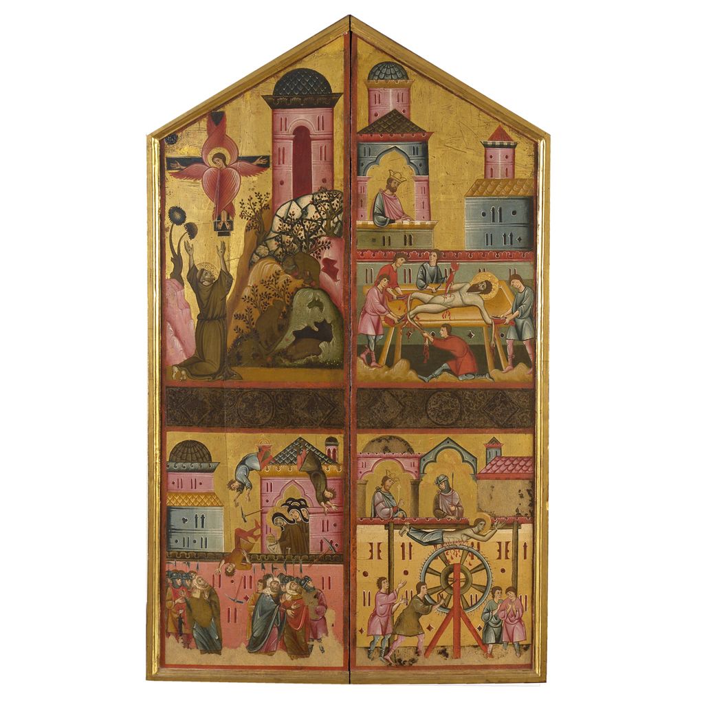 Figure 51: (S1_40) Dietisalvi di Speme, St Clare diptych, Pinacoteca Siena