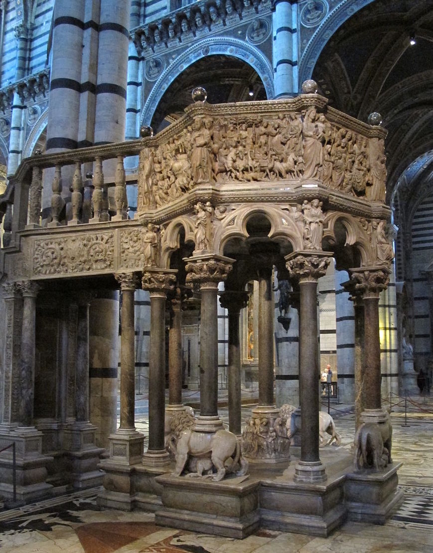 Figure 55: (S1_44) Pulpit in Duomo, Siena