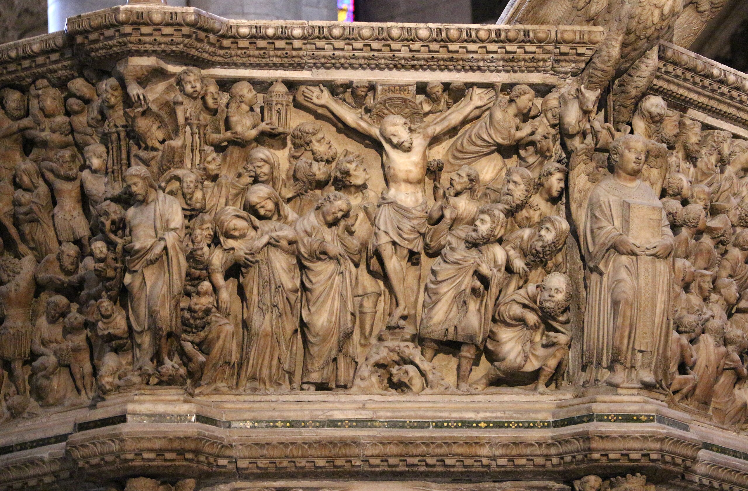Figure 63: (S1_52) Fifth panel of pulpit in Duomo, Siena