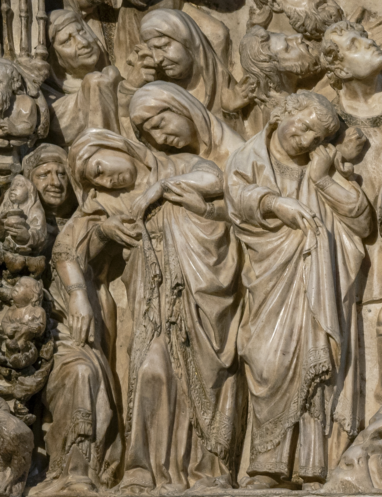 Figure 64: (S1_53) Detail of fifth panel of pulpit in Duomo, Siena