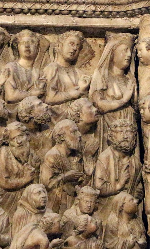Figure 69: (S1_57) Detail of sixth panel of pulpit in Duomo, Siena