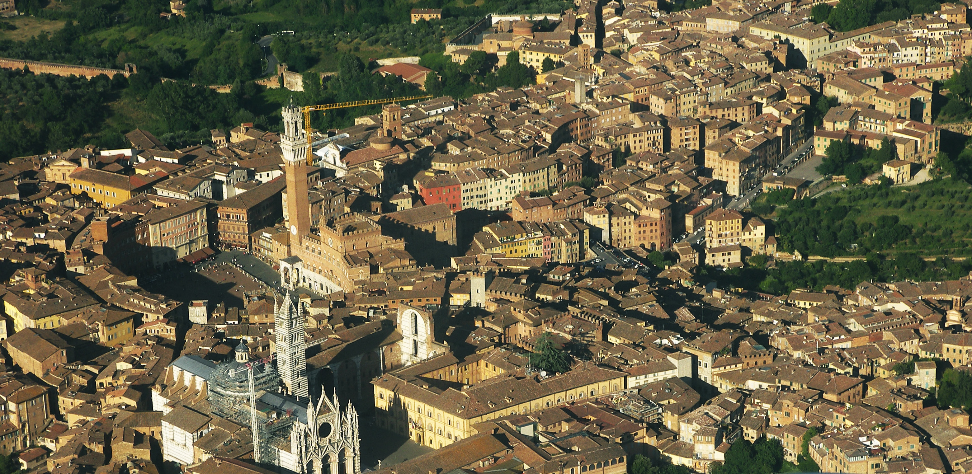 Figure 6: (S1_6) Aerial view of Siena