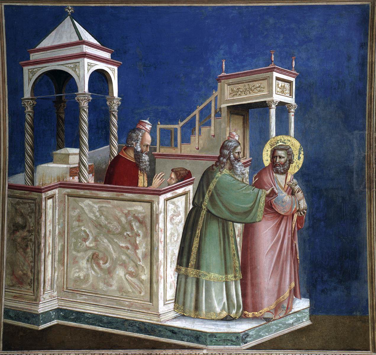 Figure 23: (S2_15) Giotto, Rejection of Joachim’s Sacrifice, Arena Chapel