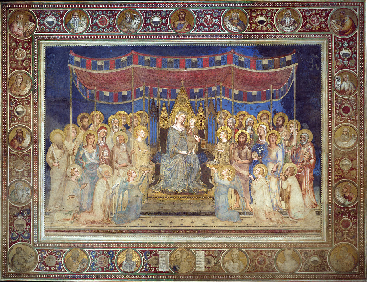Figure 22: (S3_13) Simone Martini, Maestà, Palazzo Pubblico, Siena