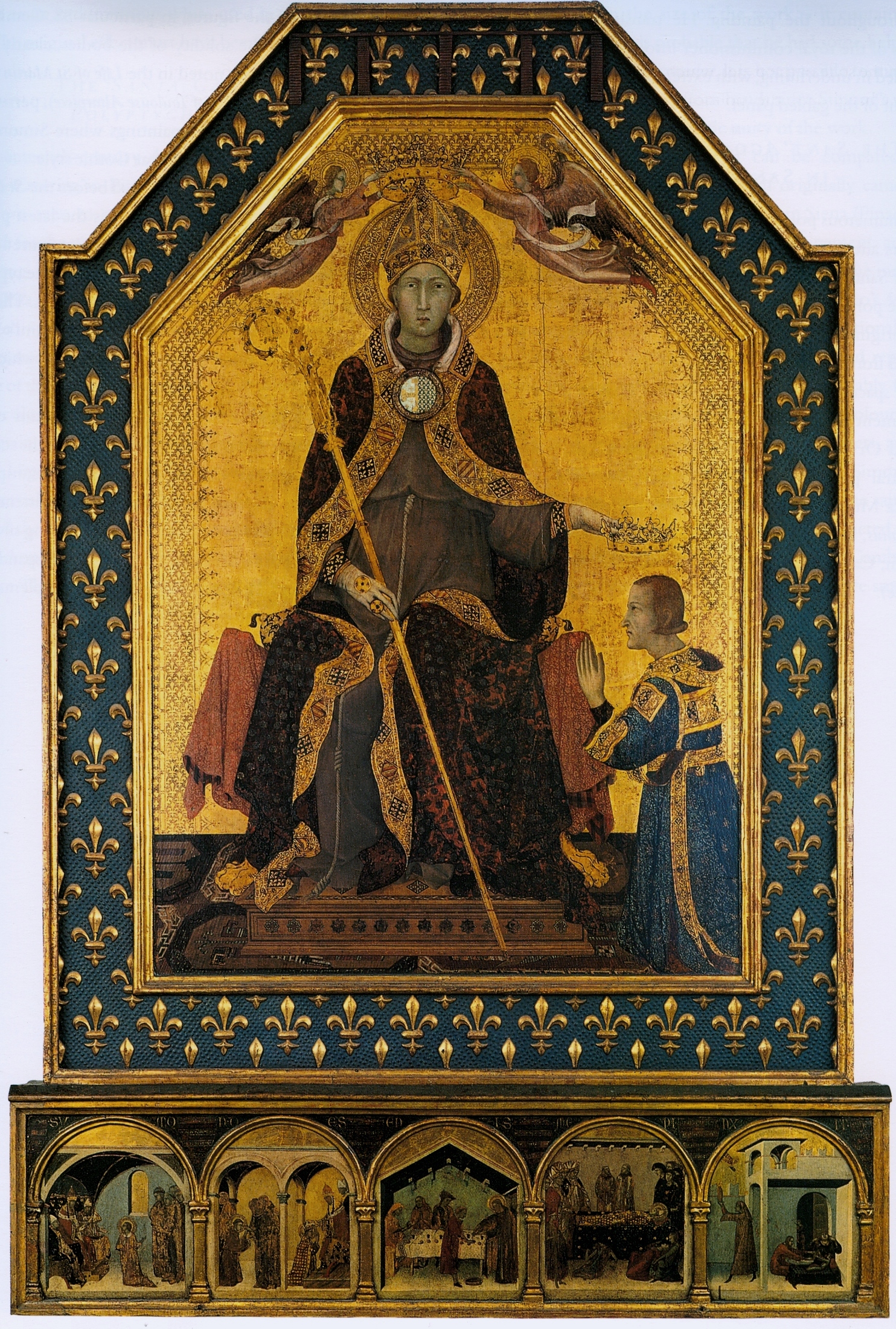Figure 25: (S3_15) Simone Martini, St Louis of Toulouse, Museo Nazionale di Capodimonte