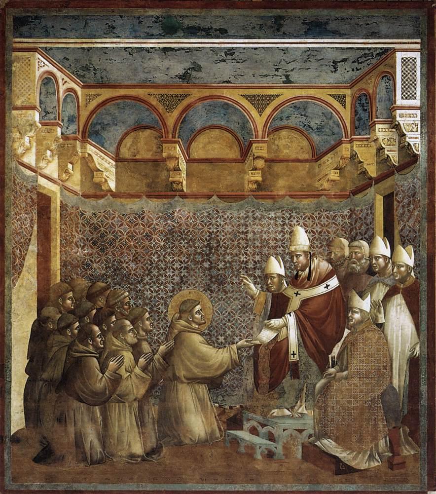 Figure 9: (S3_5a) Giotto attrib., The Confirmation of the Rule, Upper Church, Assisi