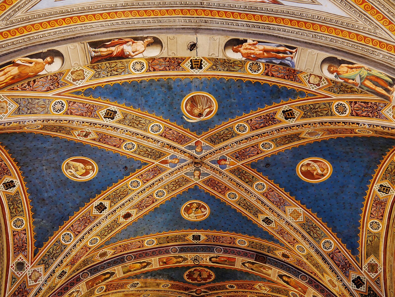 Figure 15: (S5_10) Detail of vault in the Pellegrinaio